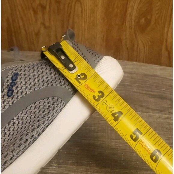 Crocs LiteRide Mesh Shoes Mens Size 8 Gray - Picture 12 of 12